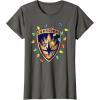 imageMarvel Guardians of the Galaxy Logo Holiday Christmas Lights TShirtAsphalt Grey
