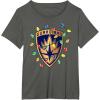 imageMarvel Guardians of the Galaxy Logo Holiday Christmas Lights TShirtAsphalt Grey