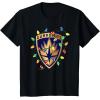 imageMarvel Guardians of the Galaxy Logo Holiday Christmas Lights TShirtBlack