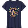 imageMarvel Guardians of the Galaxy Logo Holiday Christmas Lights TShirtNavy Blue