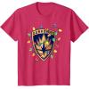 imageMarvel Guardians of the Galaxy Logo Holiday Christmas Lights TShirtRed Heather