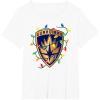 imageMarvel Guardians of the Galaxy Logo Holiday Christmas Lights TShirtWhite
