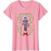 imageMarvel Holiday Christmas Avengers Captain America Nutcracker TShirtPink