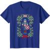 imageMarvel Holiday Christmas Avengers Captain America Nutcracker TShirtRoyal Blue