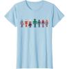 imageMarvel Holiday Christmas Avengers Team Festive Nutcrackers TShirtBaby Blue