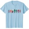 imageMarvel Holiday Christmas Avengers Team Festive Nutcrackers TShirtBaby Blue