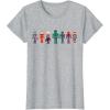 imageMarvel Holiday Christmas Avengers Team Festive Nutcrackers TShirtHeather Grey