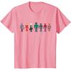 imageMarvel Holiday Christmas Avengers Team Festive Nutcrackers TShirtPink