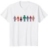 imageMarvel Holiday Christmas Avengers Team Festive Nutcrackers TShirtWhite
