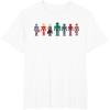 imageMarvel Holiday Christmas Avengers Team Festive Nutcrackers TShirtWhite