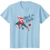 imageMarvel SpiderMan Deck The Walls Holiday TShirtBaby Blue