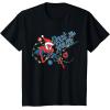 imageMarvel SpiderMan Deck The Walls Holiday TShirtBlack