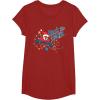 imageMarvel SpiderMan Deck The Walls Holiday TShirtCranberry Red