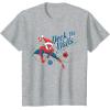 imageMarvel SpiderMan Deck The Walls Holiday TShirtHeather Grey