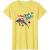 imageMarvel SpiderMan Deck The Walls Holiday TShirtLemon Yellow