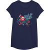 imageMarvel SpiderMan Deck The Walls Holiday TShirtNavy Blue