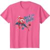imageMarvel SpiderMan Deck The Walls Holiday TShirtPink Heather