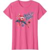 imageMarvel SpiderMan Deck The Walls Holiday TShirtPink Heather