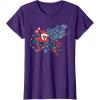 imageMarvel SpiderMan Deck The Walls Holiday TShirtPurple