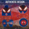 imageMarvel SpiderMan Kids Winter Hat and Snow Gloves for Boys and Toddlers 2 Pc Set PomPom Beanie with Warm MittensBlack Red Blue