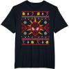 imageMarvel SpiderMan Miles Morales Ugly Christmas Sweater TShirtBlack