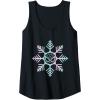 imageMarvel SpiderMan Winter Holiday Snowflake Logo Tank TopBlack