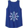 imageMarvel SpiderMan Winter Holiday Snowflake Logo Tank TopRoyal Blue