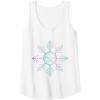 imageMarvel SpiderMan Winter Holiday Snowflake Logo Tank TopWhite