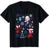 imageMarvel Spidey and His Amazing Friends Christmas Holiday Icon TShirtBlack