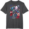 imageMarvel Spidey and His Amazing Friends Christmas Holiday Icon TShirtDark Heather Grey