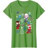 imageMarvel Spidey and His Amazing Friends Christmas Holiday Icon TShirtGrass Green