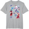 imageMarvel Spidey and His Amazing Friends Christmas Holiday Icon TShirtHeather Grey