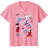 imageMarvel Spidey and His Amazing Friends Christmas Holiday Icon TShirtPink