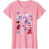 imageMarvel Spidey and His Amazing Friends Christmas Holiday Icon TShirtPink