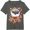 imageMarvel Storm and the XMen Christmas Holiday Snow Globe TShirtAsphalt Grey