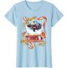 imageMarvel Storm and the XMen Christmas Holiday Snow Globe TShirtBaby Blue