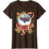 imageMarvel Storm and the XMen Christmas Holiday Snow Globe TShirtBrown