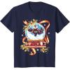 imageMarvel Storm and the XMen Christmas Holiday Snow Globe TShirtNavy Blue