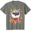 imageMarvel Storm and the XMen Christmas Holiday Snow Globe TShirtOlive Heather