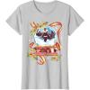 imageMarvel Storm and the XMen Christmas Holiday Snow Globe TShirtSilver Grey