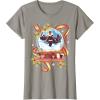 imageMarvel Storm and the XMen Christmas Holiday Snow Globe TShirtSlate Grey