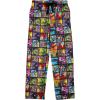 imageMarvel Superhero Squares Mens Black Sleep Pajama PantsMarvel Superhero Squares