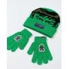 imageMarvel The Incredible Hulk Boys Green Beanie and Gloves Set  Winter Warmer Accessories for Kids