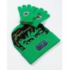 imageMarvel The Incredible Hulk Boys Green Beanie and Gloves Set  Winter Warmer Accessories for Kids
