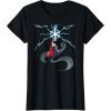 imageMarvel Thor Winter Snowflake Holiday TShirtBlack