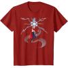 imageMarvel Thor Winter Snowflake Holiday TShirtCranberry Red
