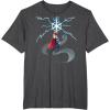 imageMarvel Thor Winter Snowflake Holiday TShirtDark Heather Grey
