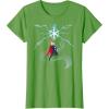 imageMarvel Thor Winter Snowflake Holiday TShirtGrass Green