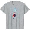 imageMarvel Thor Winter Snowflake Holiday TShirtHeather Grey