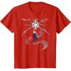 imageMarvel Thor Winter Snowflake Holiday TShirtRed